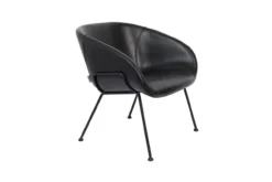 Lounge chair feston black
