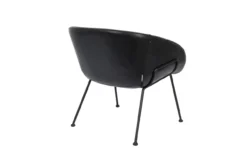 Lounge chair feston black