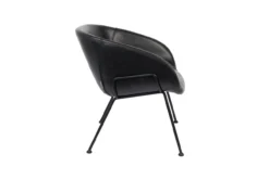 Lounge chair feston black