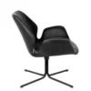 Lounge chair nikki all black