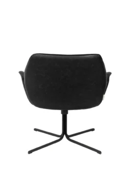 Lounge chair nikki all black