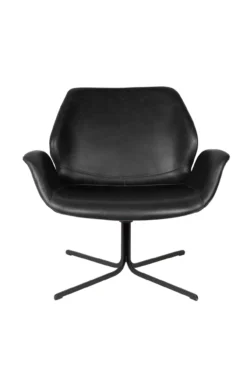 Lounge chair nikki all black