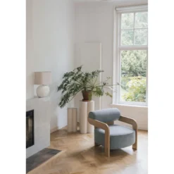 Lounge chair oolong ocean blue