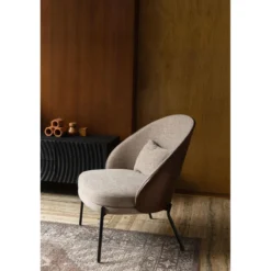 Lounge chair rodin beige