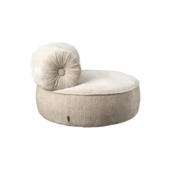 Lounge chair tilbury natural beige
