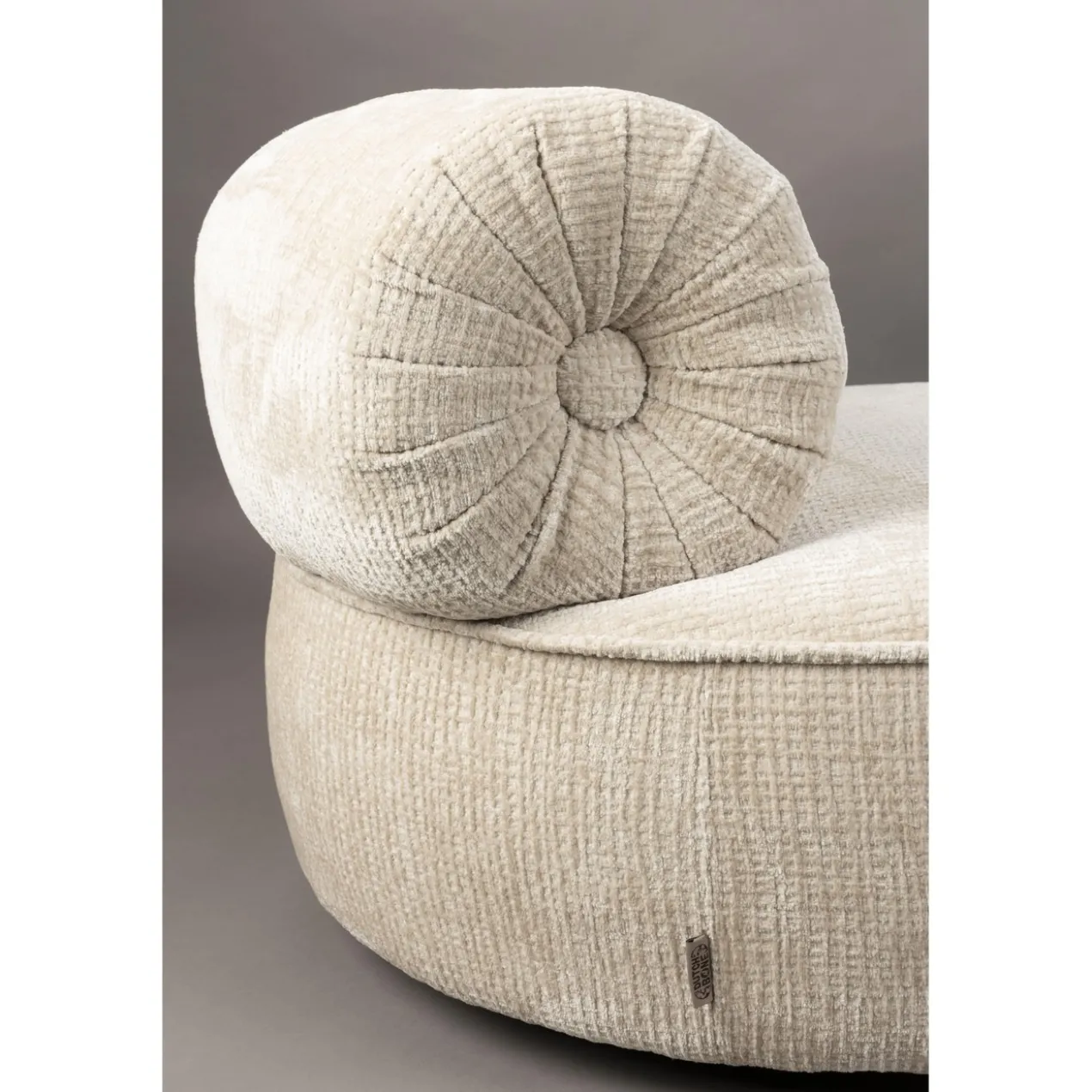 Lounge chair tilbury natural beige