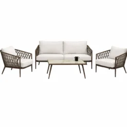 Loungeset Marloes 4 delig beige
