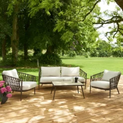 Loungeset Marloes 4 delig beige