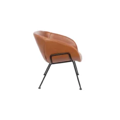 Lounge stoel feston bruin