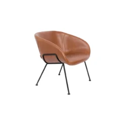 Lounge stoel feston bruin