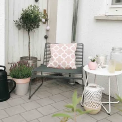Loungestoel Hee zwart