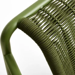 Loungestoel Palissade Cord laag olive