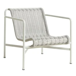 Loungestoel Palissade Cord laag sky grey