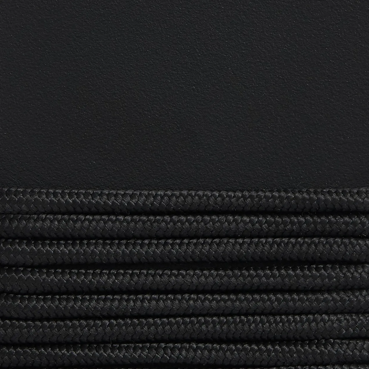 Loungestoel Palissade Cord laag anthracite