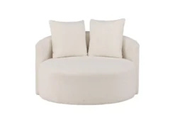 Loveseat Kathleen teddy Wit
