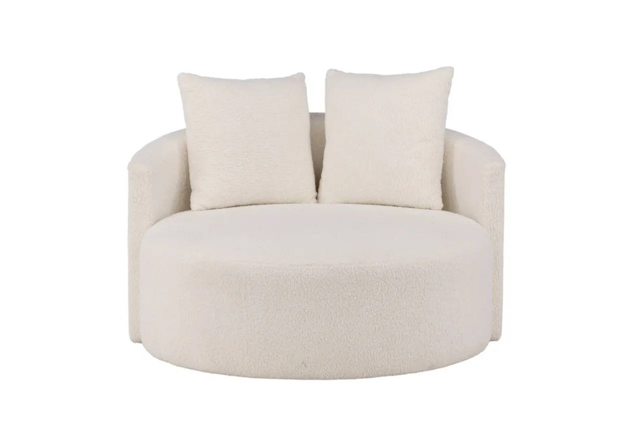 Loveseat Kathleen teddy Wit