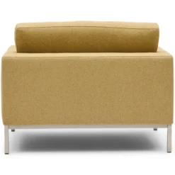 Loveseat Slick met frame glory brass 170