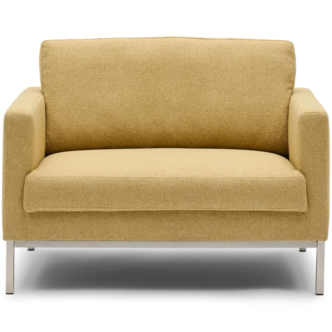Loveseat Slick met frame glory brass 170