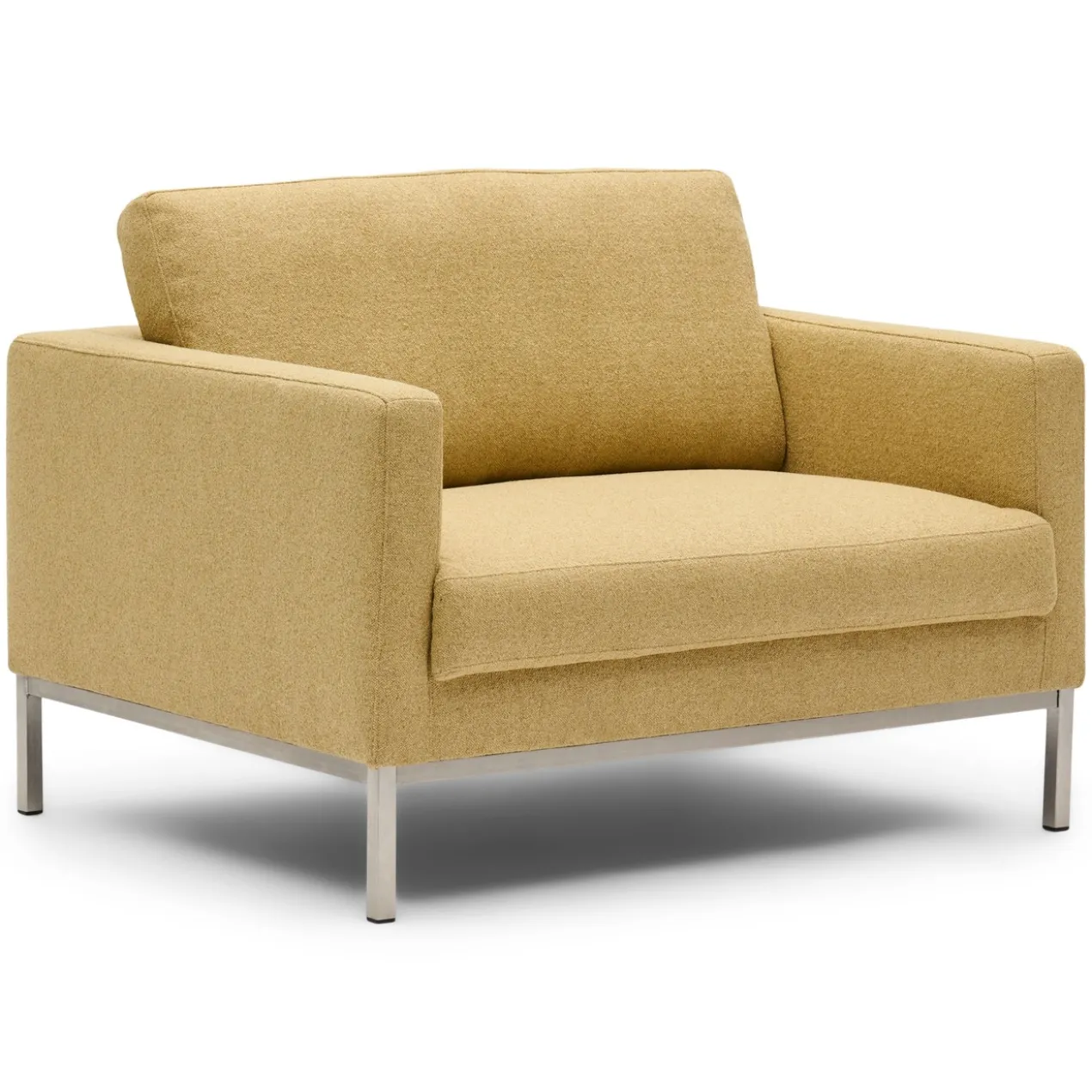 Loveseat Slick met frame glory brass 170