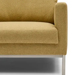 Loveseat Slick met frame glory brass 170