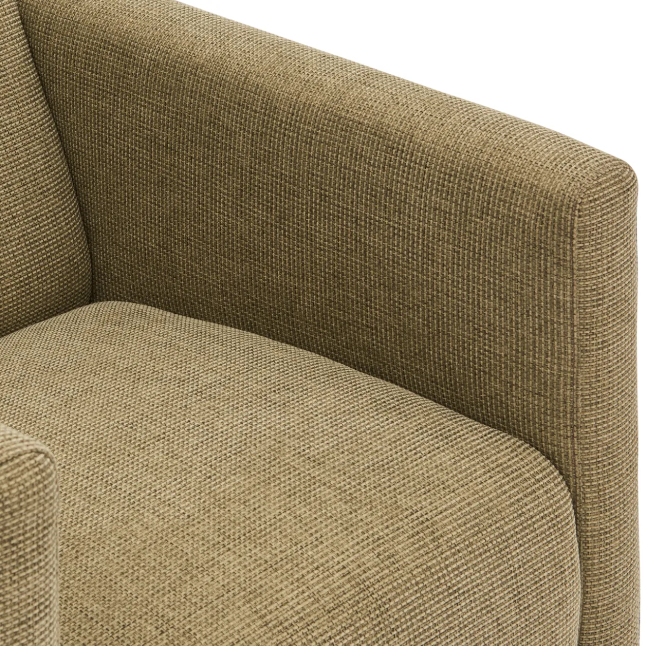 Loveseat Zit cube green