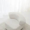 Luna Lounge 1 Seater Facet 1037 frame zwart
