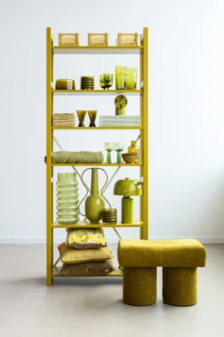 Lundia boekenkast - Mustard green #1