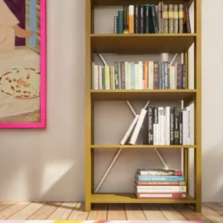Lundia boekenkast - Mustard green #1