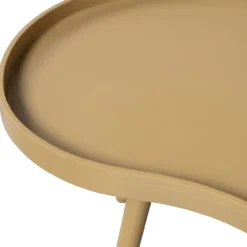Mae bijzettafel organisch langwerpig mdf/grenen alpaca