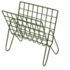 Magazine rack Duke olijfgroen
