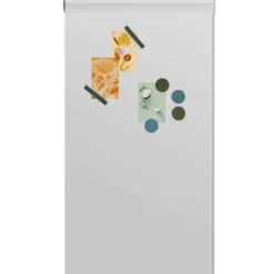 Magneetbehang luxe krijtbord lichtgrijs 50x250 cm