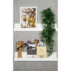 Magneetbord dessin – beton grijs 60x100 cm