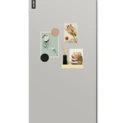 Magneetbord mat – krijtbord groengrijs 60x100 cm