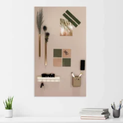 Magneetbord mat – krijtbord heartwood 60x100 cm