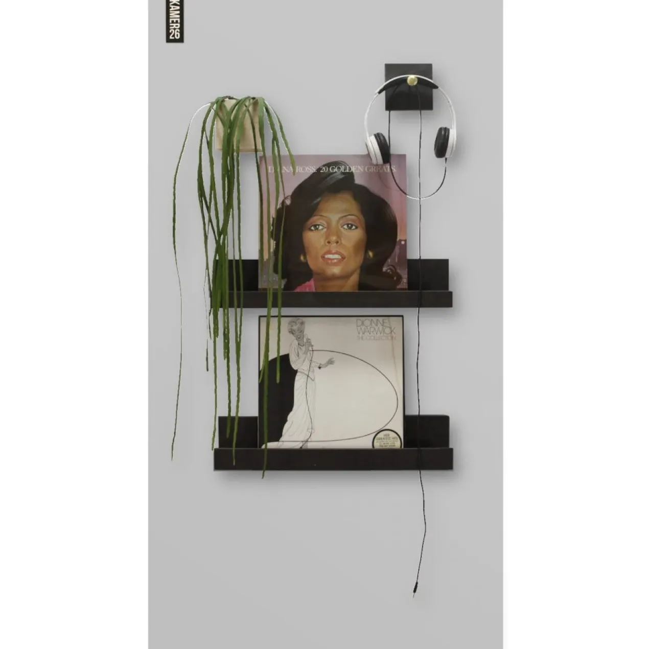 Magneetbord mat – krijtbord lichtgrijs 60x140 cm