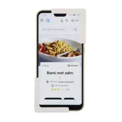 Magnetische telefoonhouder wit