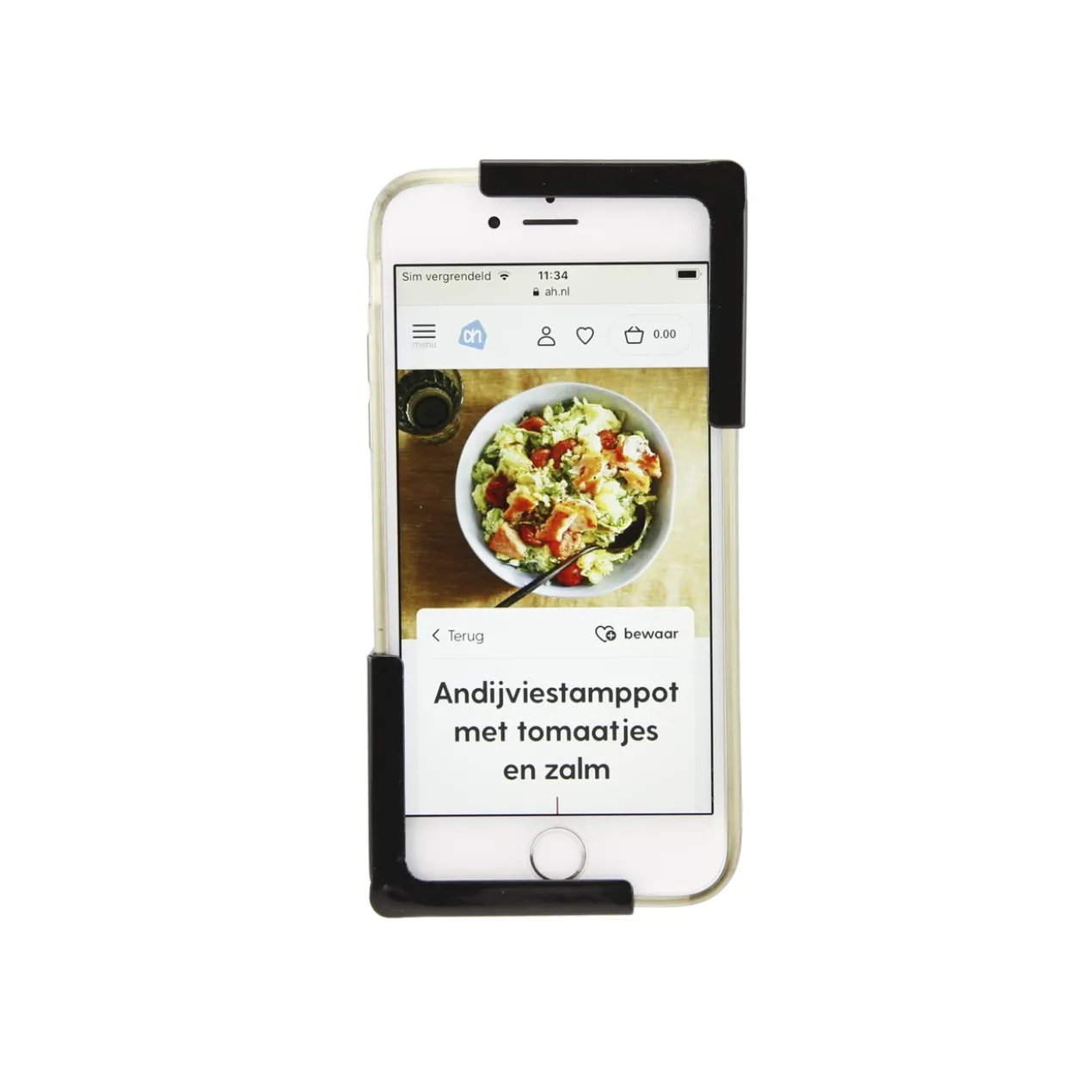 Magnetische telefoonhouder zwart
