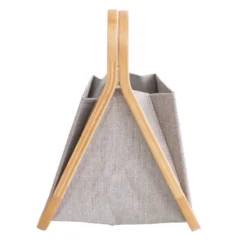 Mand bamboe recycled textiel