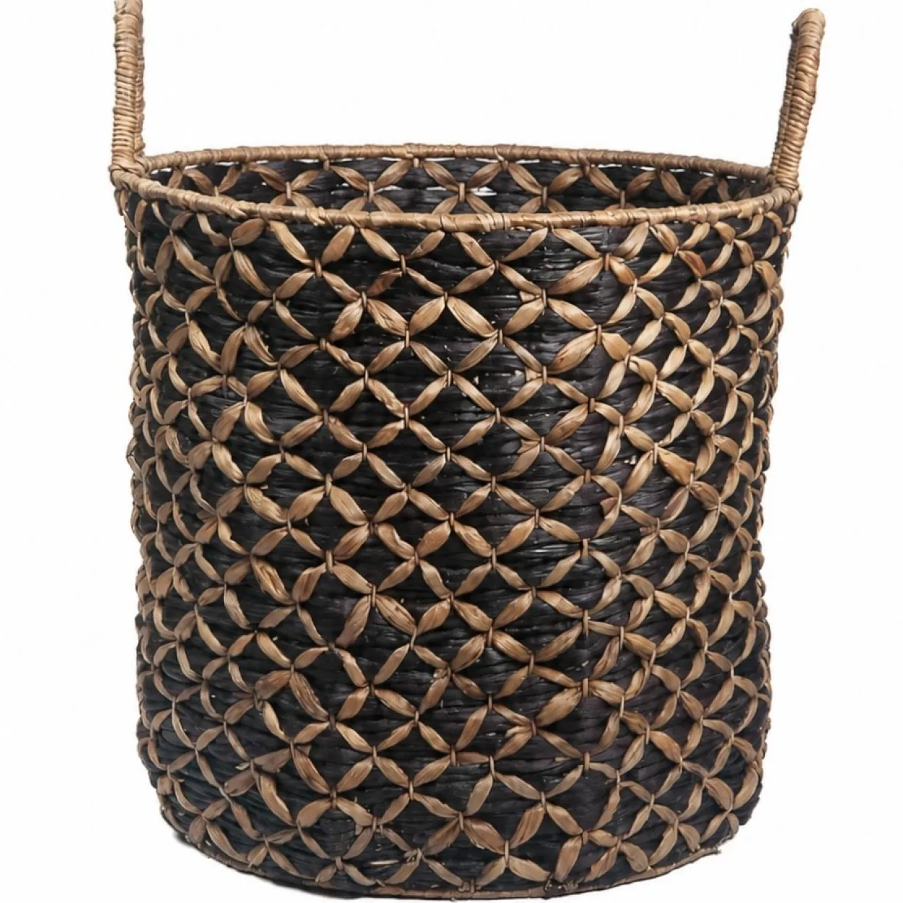 Mand Bananenblad zwart/naturel 2XL