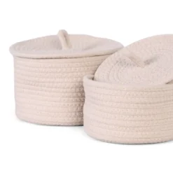 Mand Boas off-white - set van 2
