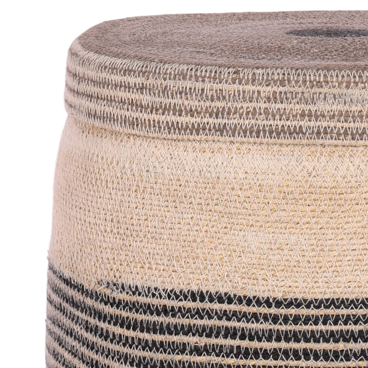 Mand Maggie seagrass Ø38 cm khaki