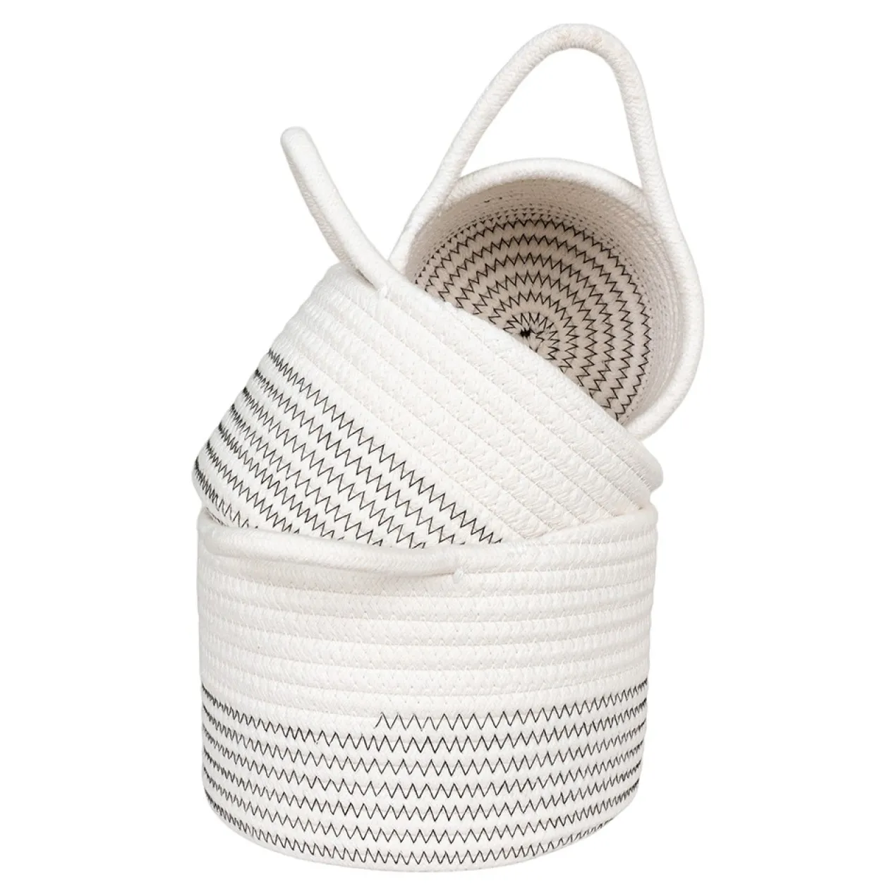 Mand Sascha - set van 3 Wit