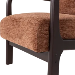Mark fauteuil chenille bruin