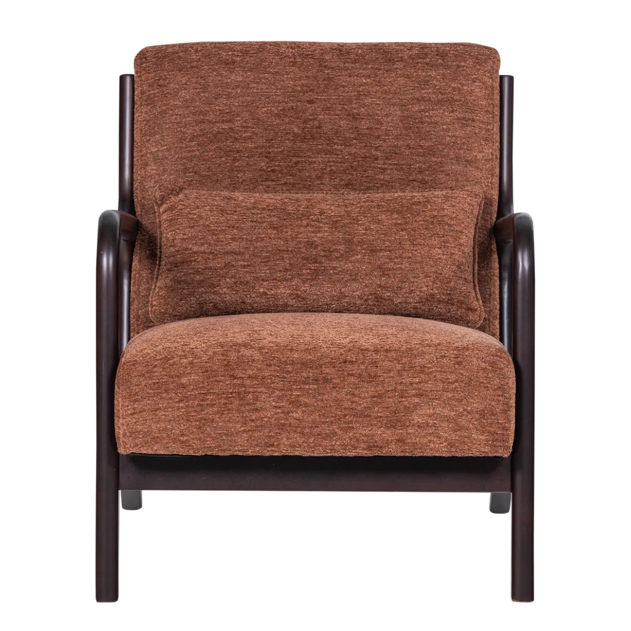 Mark fauteuil chenille bruin