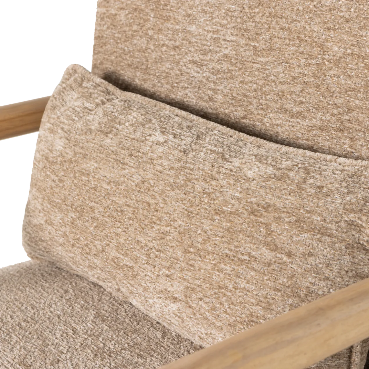 Mark fauteuil chenille zand