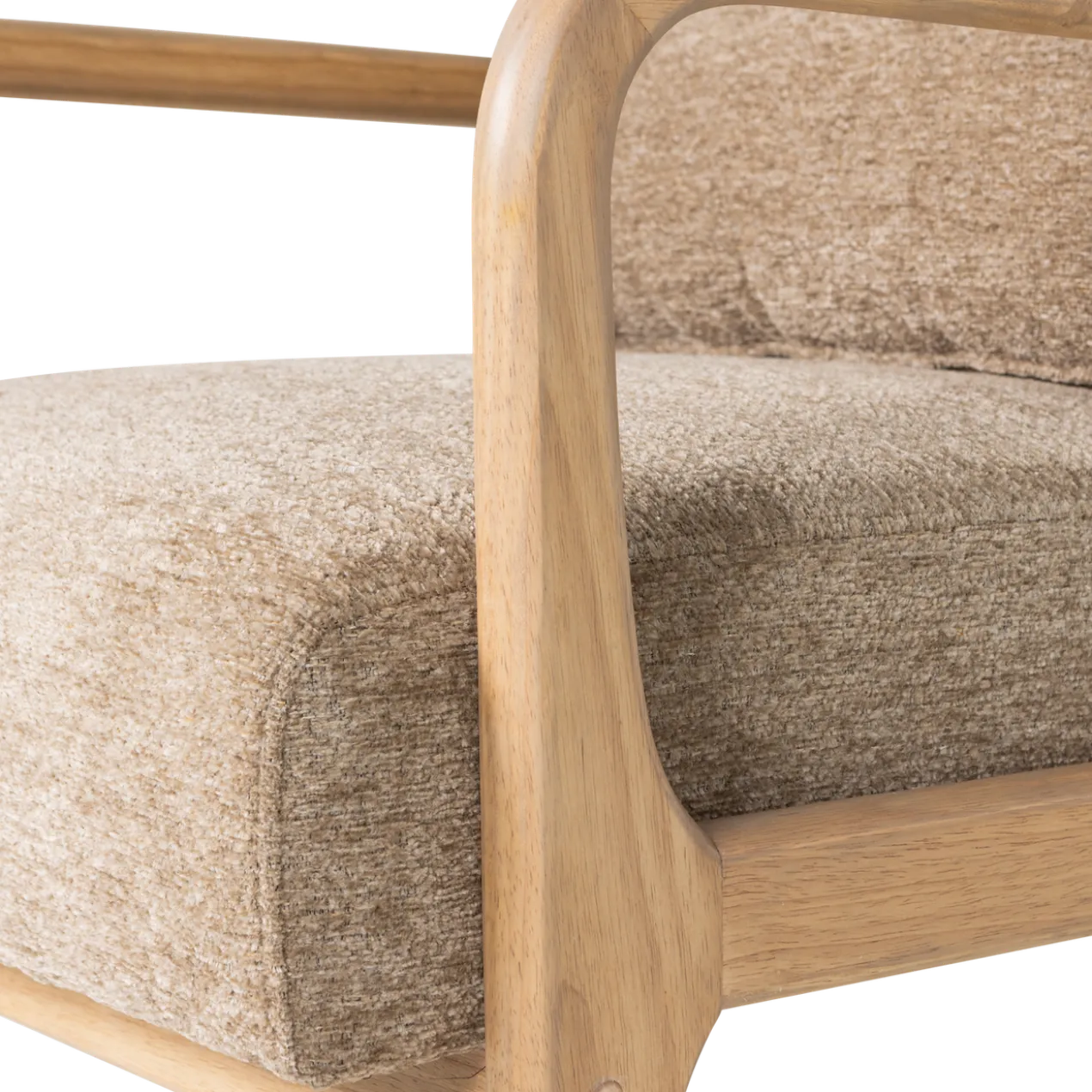 Mark fauteuil chenille zand