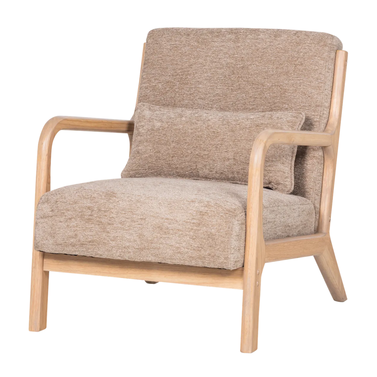 Mark fauteuil chenille zand