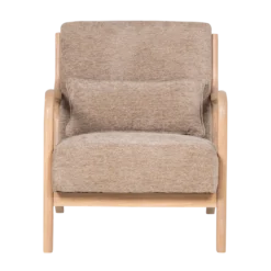 Mark fauteuil chenille zand
