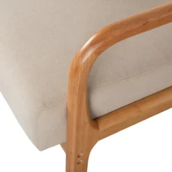 Mark fauteuil geweven stof naturel