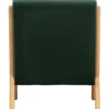 Mark fauteuil velvet flesgroen